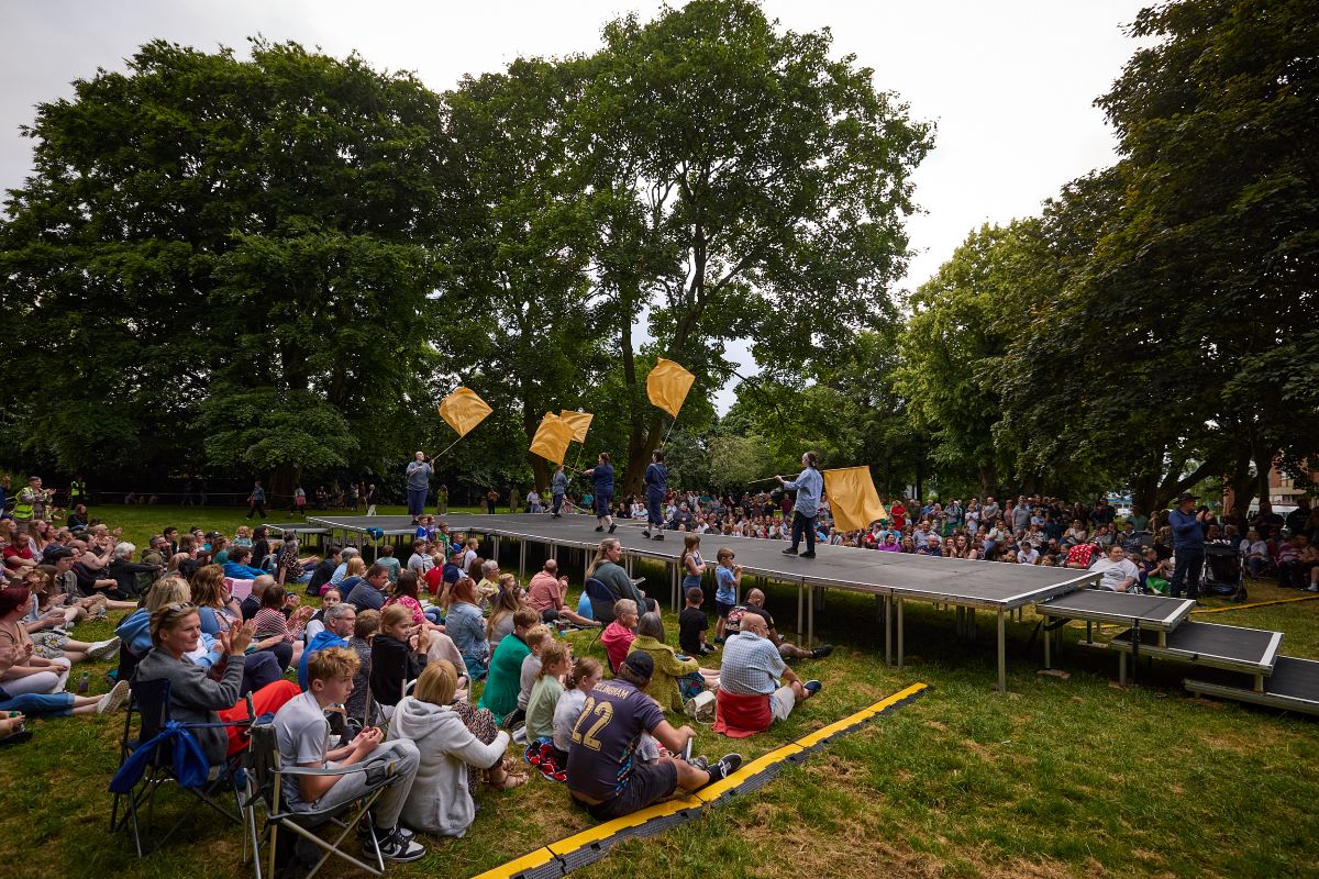 Outdoor theatre in Bedworth