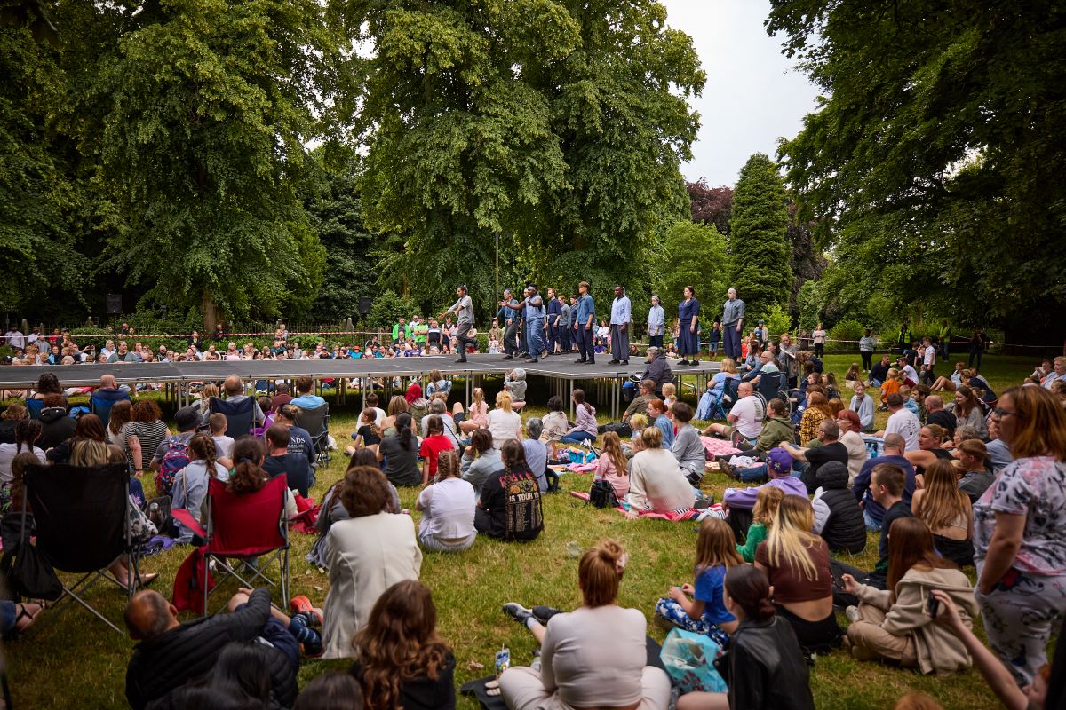 Outdoor theatre in Bedworth