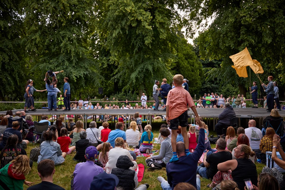 Outdoor theatre in Bedworth