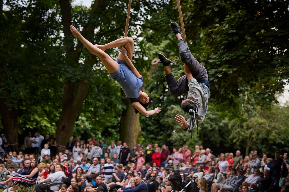 Outdoor theatre in Bedworth