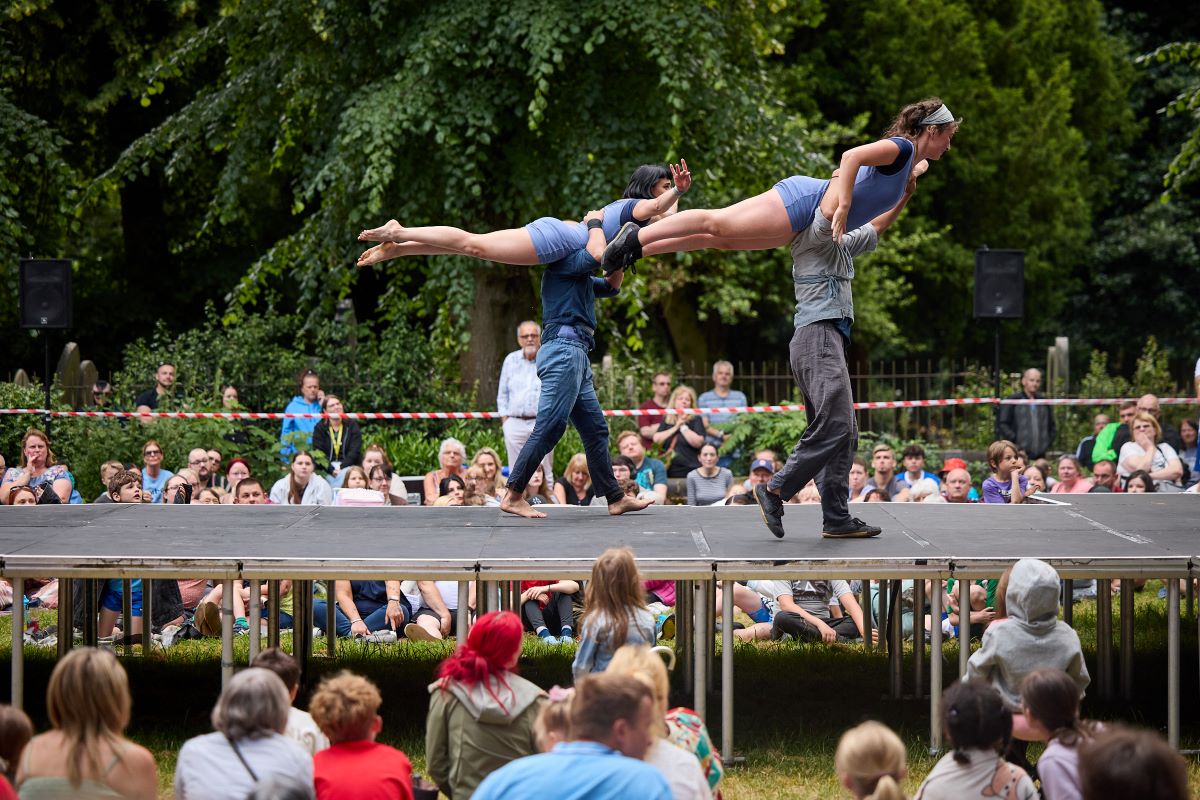 Outdoor theatre in Bedworth