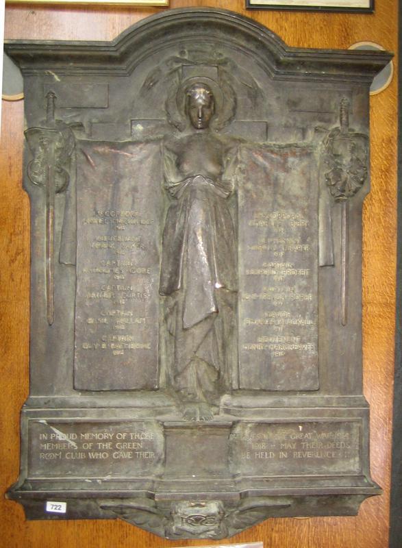 WWI Memorial Plaque - Source: John Frearson