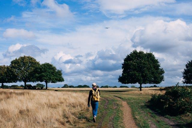 Person walking