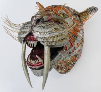 Saber-toothed tiger mask